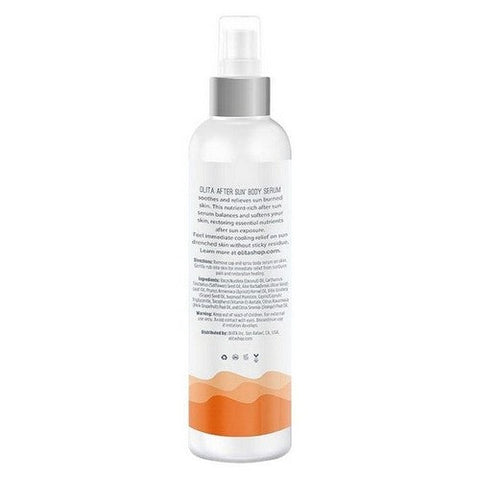 Olita, AfterSun Body Serum Soothing Citrus, 8 Oz (Case Of 6) Olita