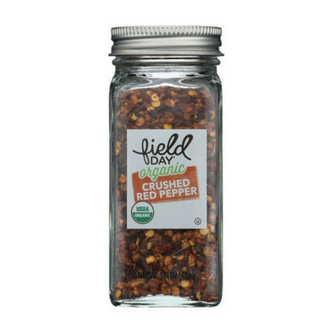 Field Day, Organic Spice Crushed Red Pepper, 1.4 Oz (Case Of 6)