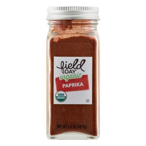 Field Day, Organic Paprika, 1.7 Oz (Case Of 6)
