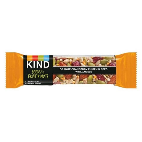 Kind, Fruit And Nuts Snack Bar Orange Cranberry Pumpkin Seed, 1.4 Oz (Case Of 12)