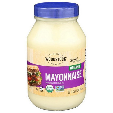 Woodstock, Organic Mayonnaise, 32 Oz (Case Of 12)