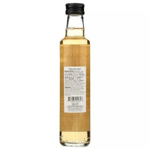 Mediterranean Organics, Organic Imported Spanish White Wine Vinegar, 8.45 Oz (Case Of 6) Mediterranean Organics