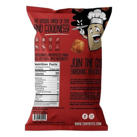 Zany Bites, Pizza Zingers Rice Snack, 1.75 Oz (Case Of 5) Zany Bites