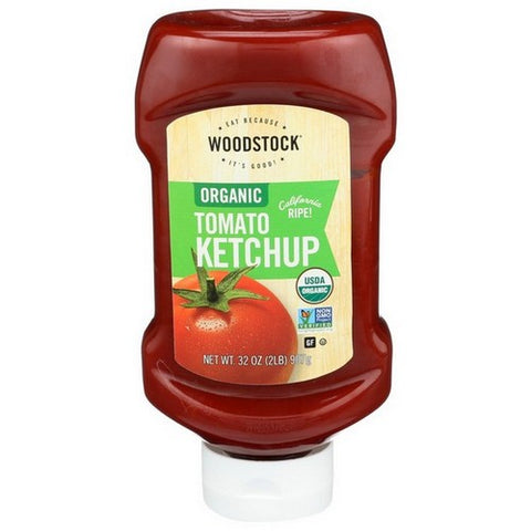 Woodstock, Organic Tomato Ketchup, 32 Oz (Case Of 12)