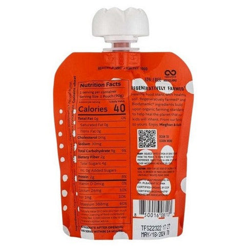 White Leaf Provisions, Tomato Fennel Spelt Baby Food, 3.17 Oz (Case Of 6) White Leaf Provisions