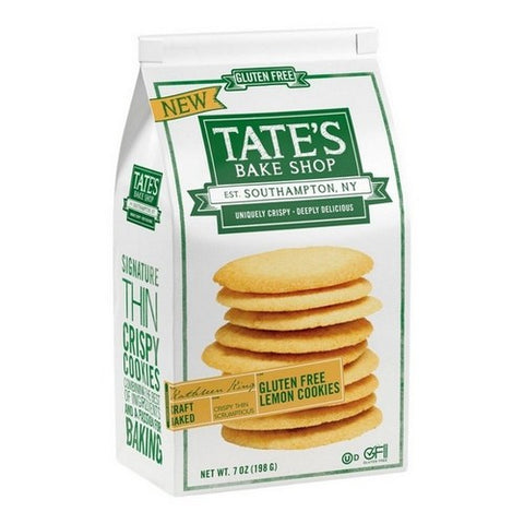 Tate's Bake Shop, Gluten Free Lemon Cookies, 7 Oz (Case Of 6)