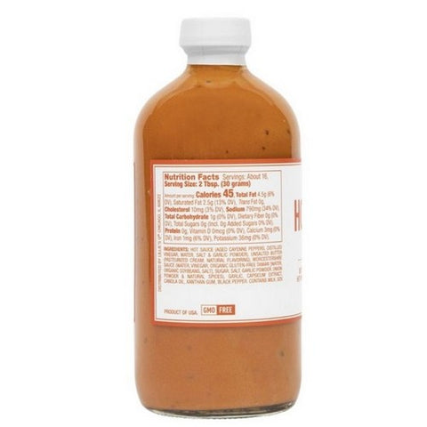 Lillies Q, Hot Buffalo Wing Sauce, 17 Oz (Case Of 6)
