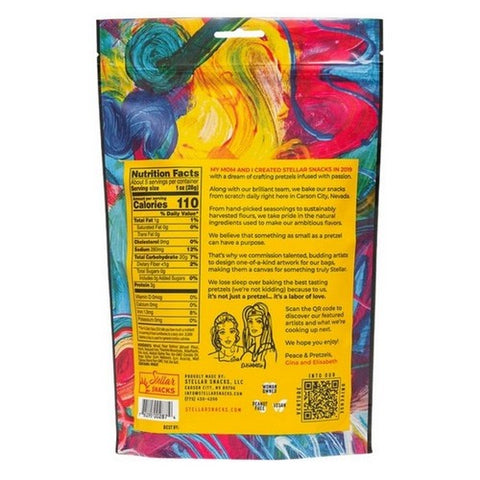 Stellar Snacks, Simply Stellar Pretzel Braids, 5 Oz (Case Of 6) Stellar Snacks