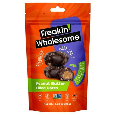 Freakin Wholesome, Dark Chocolate PB Filled, 3.38 Oz (Case Of 6)