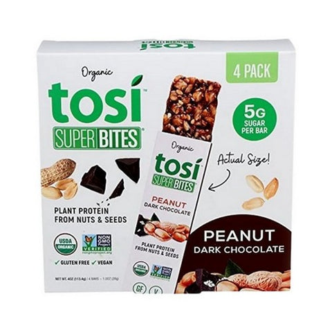 Tosi, Superbites Chocolate Peanut, 4 Oz (Case Of 6)