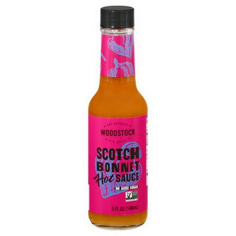 Woodstock, Hot Sauce Scotch Bonnet, 5 Oz (Case Of 12)