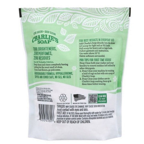 Charlies Soap, Laundry Powder, 2.64 Lbs (Case Of 6) Charlies Soap