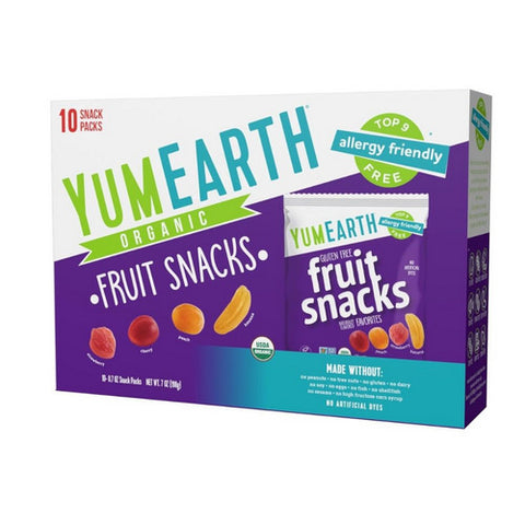YumEarth, Organic Fruit Snacks, 7 Oz (Case Of 6)