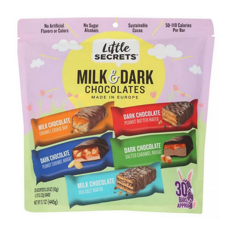 Little Secrets Llc, Spring Variety Cookie And Wafer Bars, 15.7 Oz (Case Of 6)