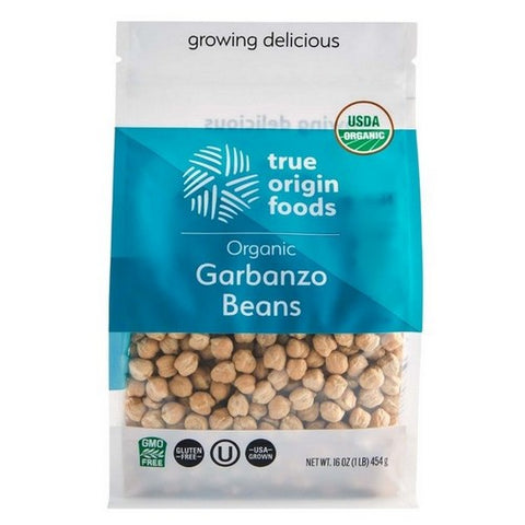 True Origin Foods, Organic Garbanzo Beans, 16 Oz (Case Of 6)