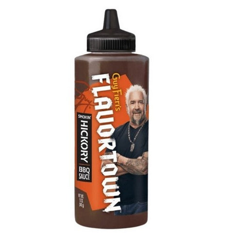 Flavortown, Hickory BBQ Sauce, 15.5 Oz (Case Of 6)