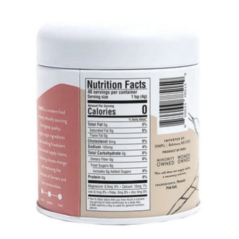 Simpli, Peruvian Pink Finishing Salt, 5 Oz (Case Of 12) Simpli
