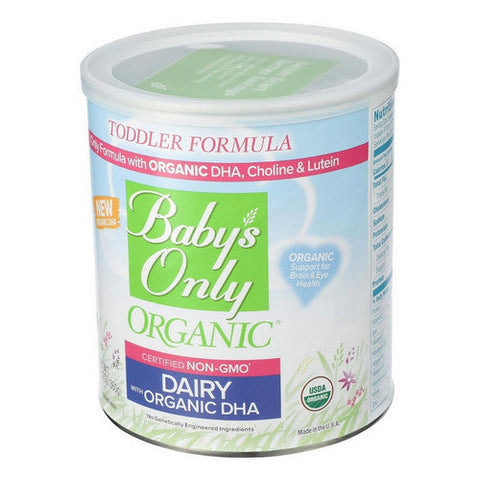 Organic Toddler Formula Dairy DHA And Ara 12.7 Oz (Case Of 6) by Babys Only Organic