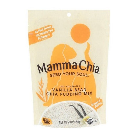 Mamma Chia, Organic Chia Pudding Vanilla, 5.3 Oz (Case Of 6)