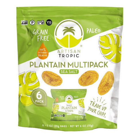 Artisan Tropic, Plantain Chip Sea Salt, 6 Oz (Case Of 6) Artisan Tropic