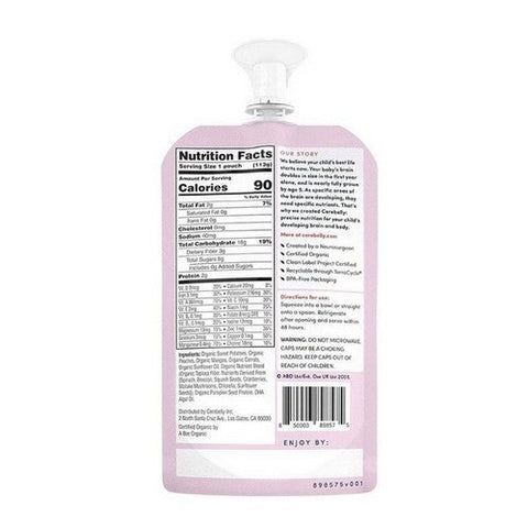 Cerebelly, Organic Sweet Potato Peach Pouch, 4 Oz (Case Of 6) Cerebelly