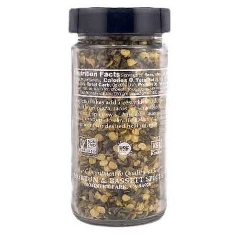 Morton & Bassett, Seasoning Jalapeno Flakes, 0.9 Oz (Case Of 3) Morton & Bassett