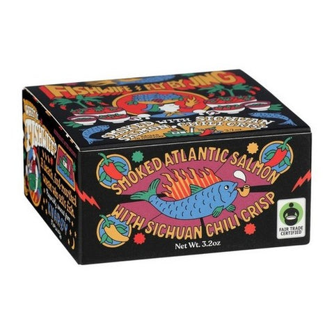 Fishwife, Smoked Atlantic Salmon With Sichuan Chili Crisp, 3.2 Oz (Case Of 6)