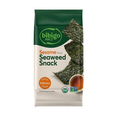 Bibigo, Seaweed Snack Sesame, 3.5 Oz (Case Of 12)