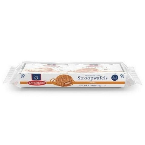 Daelmans, Caramel Stroopwafels Snack, 8.18 Oz (Case Of 12)