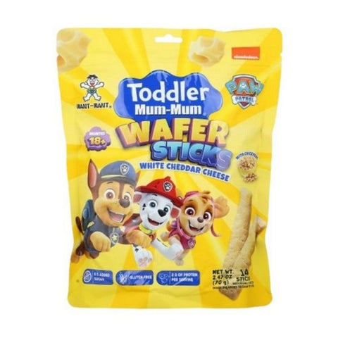 Hot Kid, Wafer Sticks White Cheddar Cheese, 2.47 Oz (Case Of 6)