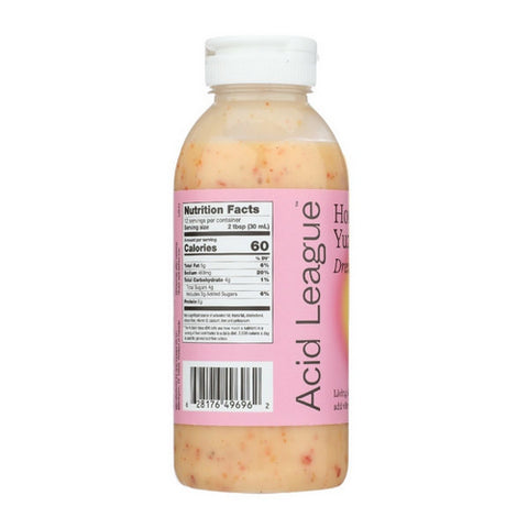 Acid League, Honey Yuzu Dressing, 12 Oz (Case Of 6)
