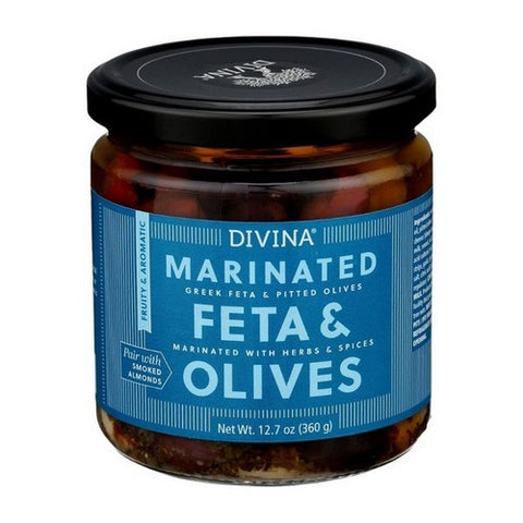 Divina, Marinated Feta And Olives, 12.7 Oz (Case Of 6)