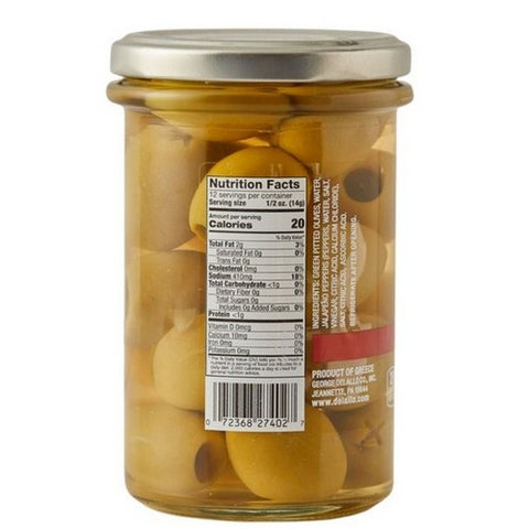 Delallo, Olives Jalapeno Stuffed, 5.8 Oz (Case Of 6)