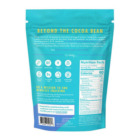 B.T.R. Bar, Superfood Truffle Cups Brownie Batter, 3.17 Oz (Case Of 6) B.T.R. Bar