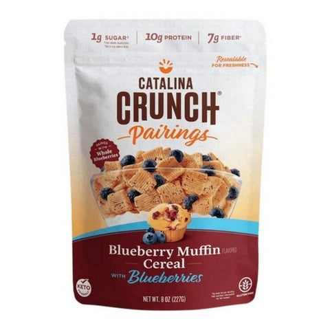 Catalina Crunch, Crunch Blueberry Muffin Cereal, 8 Oz (Case Of 6)