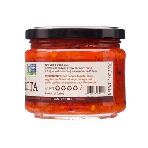 Pickerfresh, Roasted Red Pepper Bruschetta, 10 Oz (Case Of 6) Pickerfresh