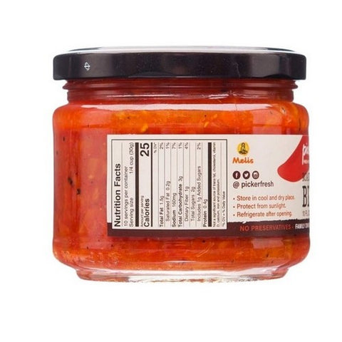 Pickerfresh, Roasted Red Pepper Bruschetta, 10 Oz (Case Of 6)