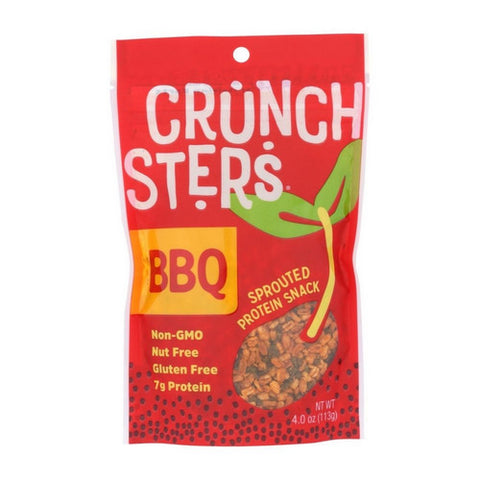 Crunchsters, Protein Snack BBQ, 4 Oz (Case Of 6)