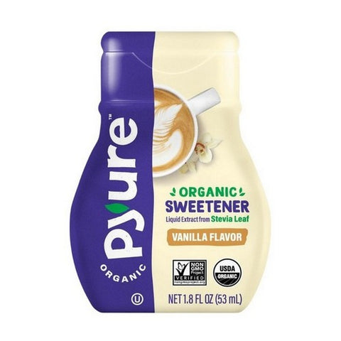 Pyure, Organic Vanilla Liquid Stevia Extract, 1.8 Oz (Case Of 6)