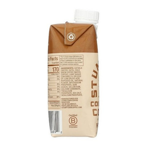 Stumptown, Horchata Cold Brew With Oatly, 11 Oz (Case Of 12)