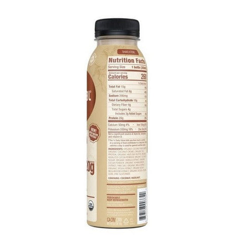 Rebbl, Organic Hazelnut Chocolate Protein Drink, 12 Oz (Case Of 12) Rebbl