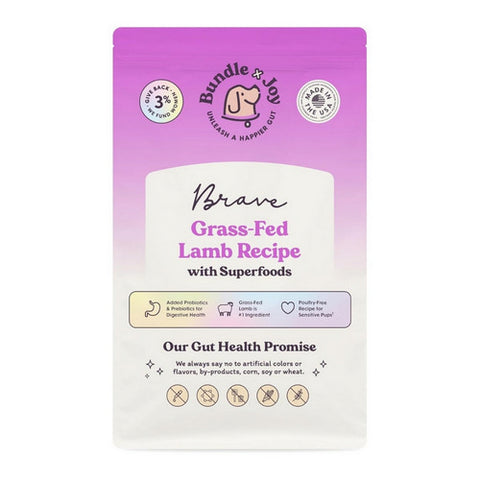 Lamb Recipe Grain Free Dry Dog Food 4 Lbs (Case Of 6) by Bundle X Joy