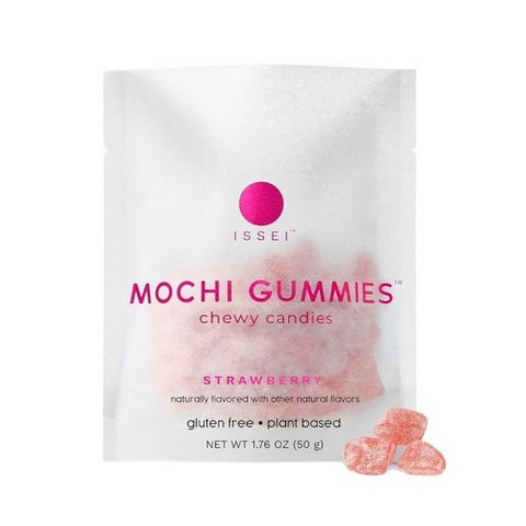 Issei, Mochi Gummies Strawberry, 1.76 Oz (Case Of 6)