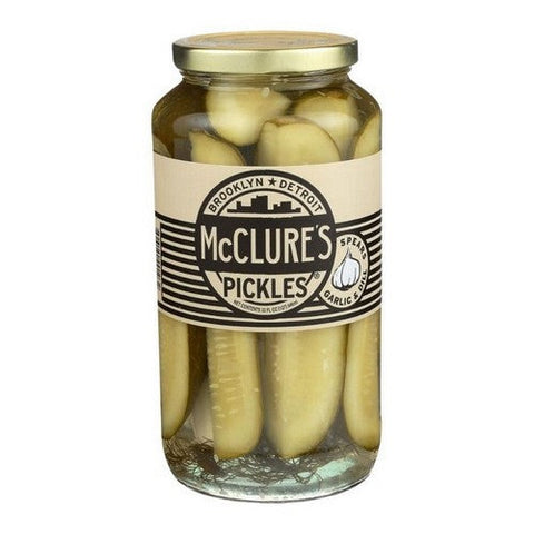 Mcclures Pickles, Pickles Spears Garlic Dill, 32 Oz (Case Of 6) Mcclures Pickles