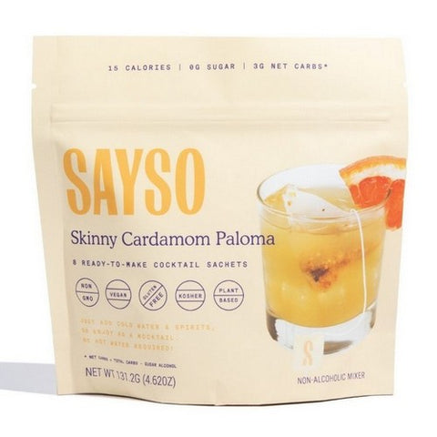 Sayso, Skinny Cardamom Paloma, 4.62 Oz (Case Of 6)