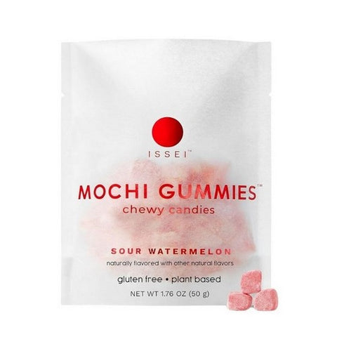 Issei, Mochi Gummies Sour Watermelon, 1.76 Oz (Case Of 6)