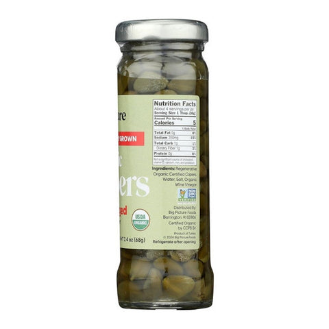Big Picture Foods, Wild Foraged Capers, 3.5 Oz (Case Of 12)