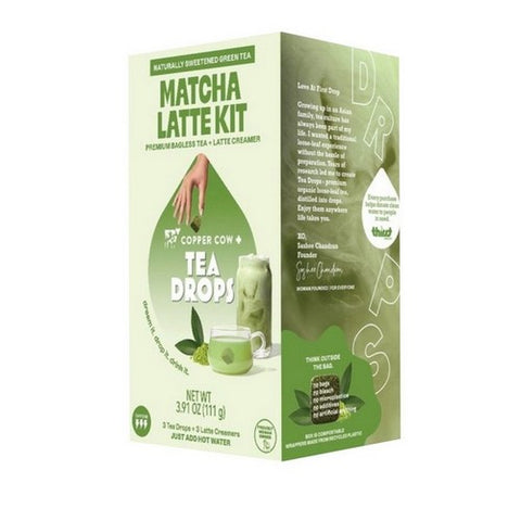 Tea Drops, Matcha Latte Kit, 3.91 Oz (Case Of 6)