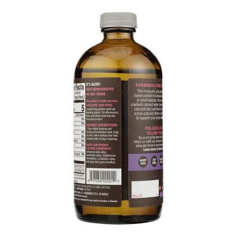 Inner Eco, Blueberry Blackberry Sparkling Probiotic Coconut Water, 15 Oz(Case Of 4)