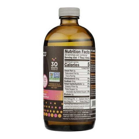 Inner Eco, Mango Pineapple Sparkling Probiotic Coconut Water, 15 Oz (Case Of 4) Inner Eco